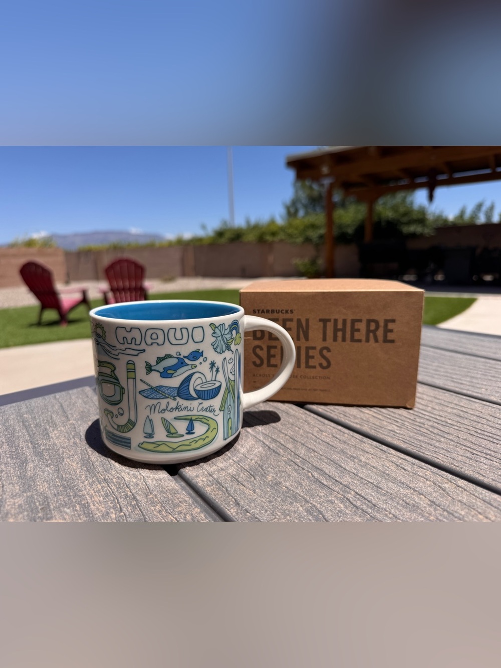 Starbucks Been There Maui Mug with box